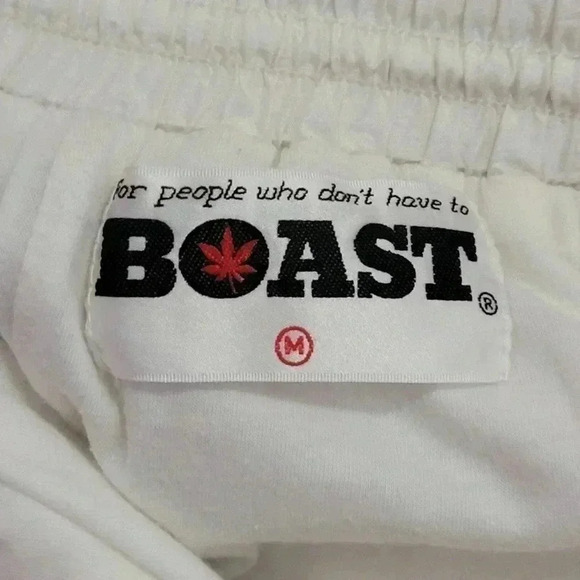 Boast USA Striped Colorblock Warm-Up Jersey Lined Track Pants - M - Picture 5 of 8